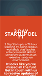 Mobile Screenshot of delft.3daystartup.org