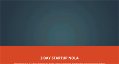 Desktop Screenshot of neworleans.3daystartup.org