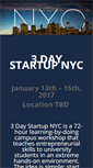 Mobile Screenshot of nyc.3daystartup.org